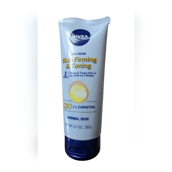 NIVEA Skin Firming Toning Body Gel Cream with Q10 Moisturizing Skin Cream,6.7 Oz - Picture 1 of 7